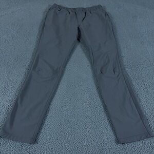 Myles Pants Mens XL x 34" Gray Tour Jogger Golf Stretch Performance Active Chino